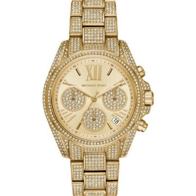 Michael Kors Women's 36mm Pave Chronograph Watch (MK6494)