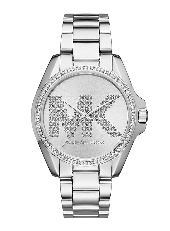 Michael Kors Women's Bradshaw 43mm Silver Pave Watch (MK6554) Michael Kors Women's Bradshaw 43mm Silver Pave Watch (MK6554)