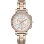 Michael Kors Unisex Sofie Chronograph 39mm Tri-Tone Watch (MK6688)
