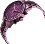 Michael Kors Unisex Bradshaw Chronograph 37mm Purple Watch (MK6720)