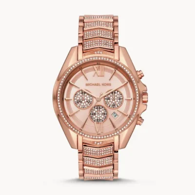 Michael Kors Women's 44mm Chronograph Watch (MK6730)