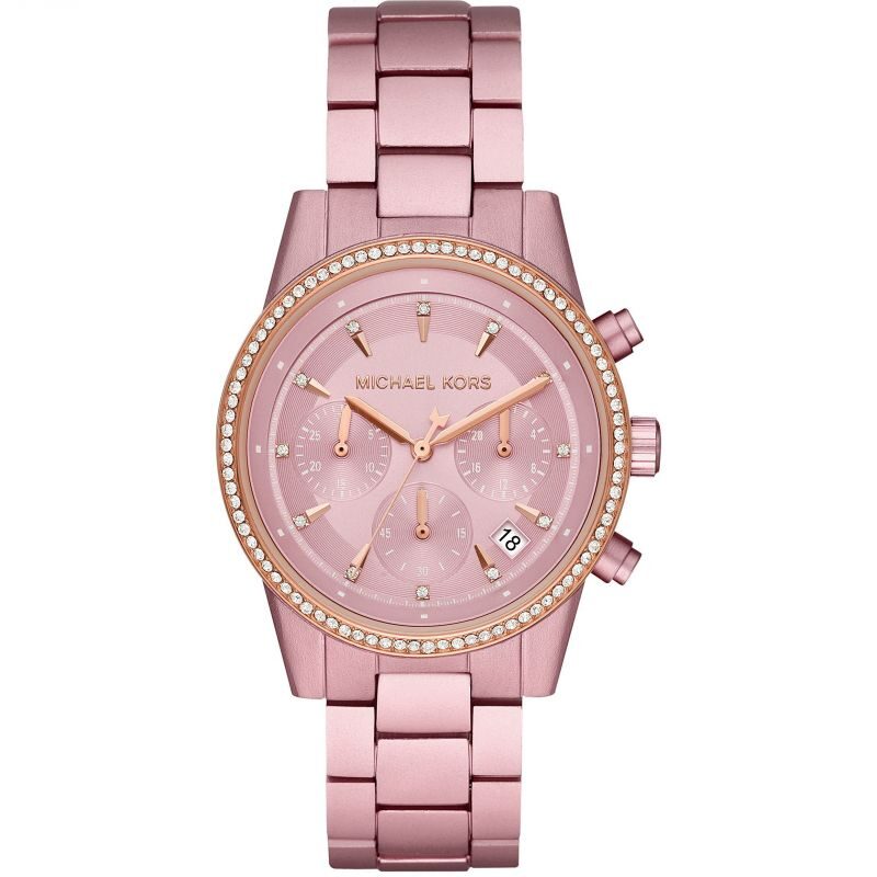 Michael Kors Ritz Women's 37mm Chronograph Watch (MK6753) Michael Kors Ritz Women's 37mm Chronograph Watch (MK6753)
