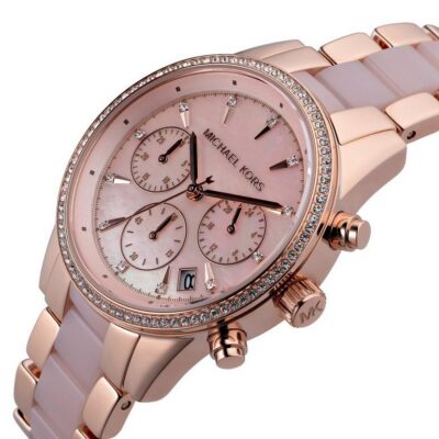 Michael Kors Ritz Women's 37mm Chronograph Watch (MK6769)