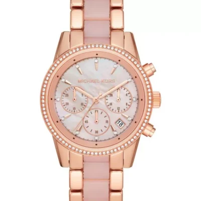 Michael Kors Women's 40mm Chronograph Watch (MK6825)