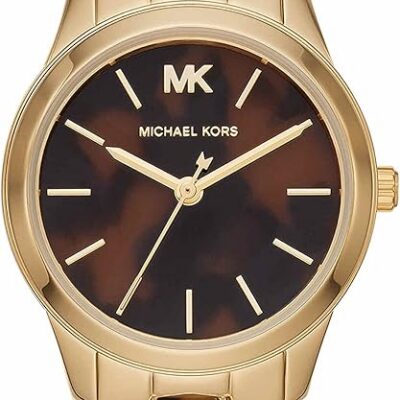 Michael Kors Women's 28mm Gold Tortoise Watch (MK6855)