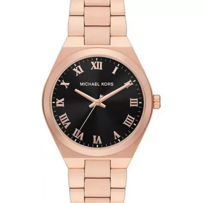 Michael Kors Lennox Women's 37mm Rose Gold Watch (MK7392)