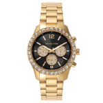 Michael Kors Women's 40mm Gold Pave Chronograph Watch (MK7414)