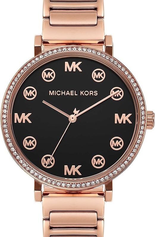Michael Kors Women's 38mm Rose Gold Logo Watch (MK7416) Michael Kors Women's 38mm Rose Gold Logo Watch (MK7416)