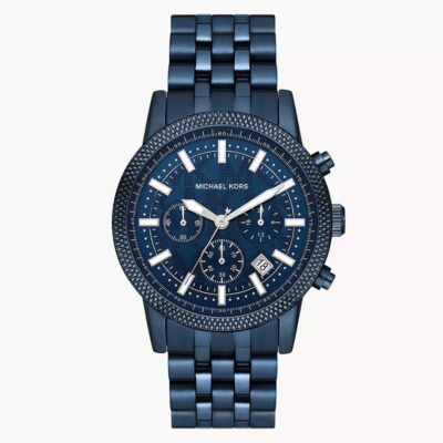 Michael Kors Men's Chronograph 43mm Blue Watch (MK9088)