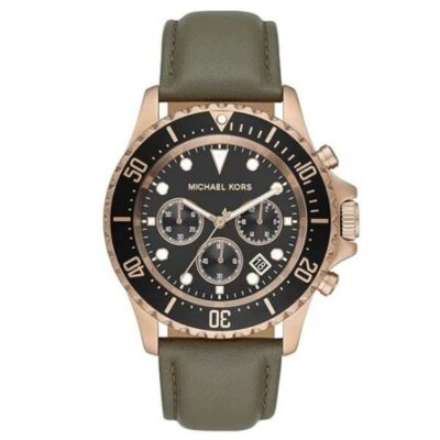 Michael Kors Men's Chronograph 45mm Rose Gold Watch (MK9090)
