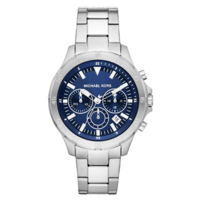 Michael Kors Men's Chronograph 43mm Silver Stainless Steel Watch (MK9107)