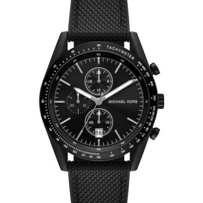 Michael Kors Men's Chronograph 42mm Black Watch (MK9113)