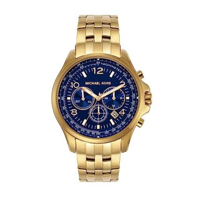 Michael Kors Men's Chronograph 44mm Gold Watch (MK9125)