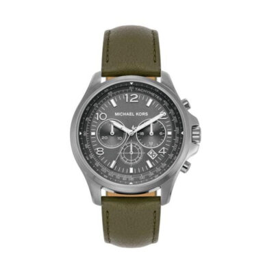 Michael Kors Men's Chronograph 44mm Silver Stainless Steel Watch (MK9129)