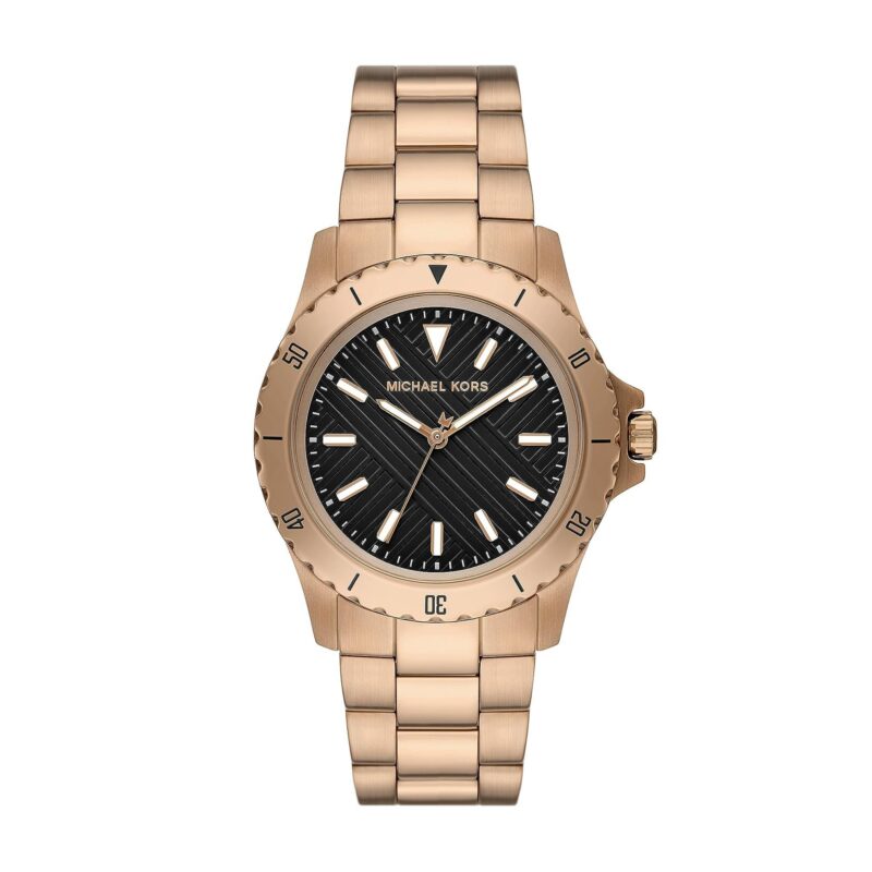 Michael Kors Unisex 40mm Rose Gold Watch (MK9140) Michael Kors Unisex 40mm Rose Gold Watch (MK9140)