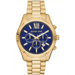 Michael Kors Men's Lexington Chronograph 44mm Gold Watch (MK9153)