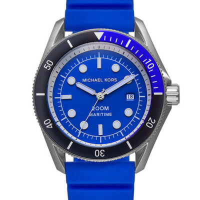Michael Kors Men's Maritime 42mm Blue Watch (MK9156)