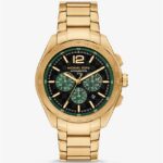 Michael Kors Men's Accelerator 2.0 Chronograph 44mm Gold Watch (MK9177)
