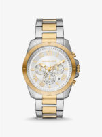 Michael Kors Men's Chronograph 44mm Two-Tone Watch (MK9183)