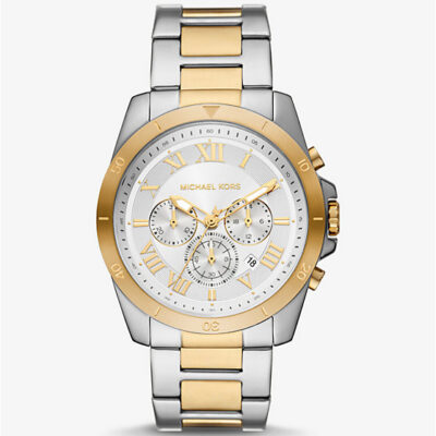 Michael Kors Men's Chronograph 44mm Two-Tone Watch (MK9183)