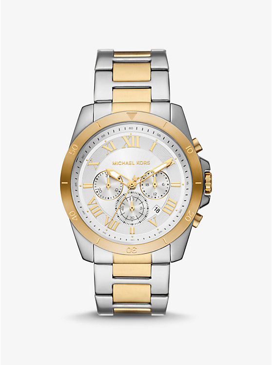 Michael Kors Men's Chronograph 44mm Two-Tone Watch (MK9183) Michael Kors Men's Chronograph 44mm Two-Tone Watch (MK9183)