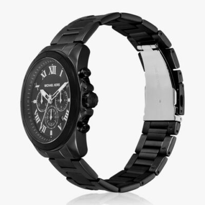 Michael Kors Men's Chronograph 44mm Black Watch (MK9185)
