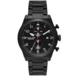 Michael Kors Men's Panorama Chronograph 44mm Black Watch (MK9198)