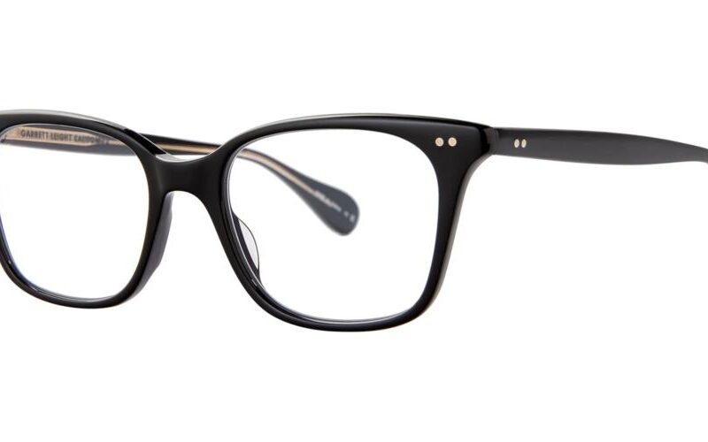 Garrett Leight Men's MONARCH Black Eyeglasses