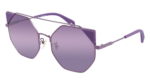 Police MOONBEAM 2 SPLA95 Violet/Violet Shaded Sunglasses