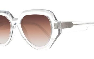 Ophy Men's MOSHE Crystal/Brown Shaded Sunglasses