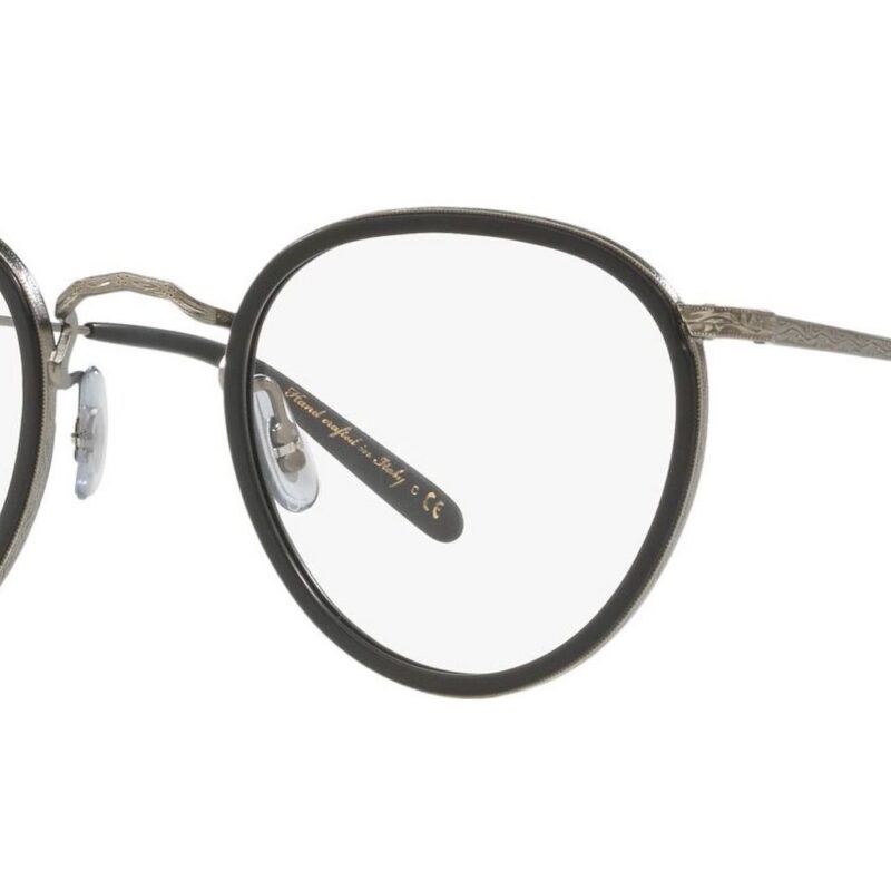 Oliver Peoples MP-2 OV 1104 Antique Pewter Black Eyeglasses