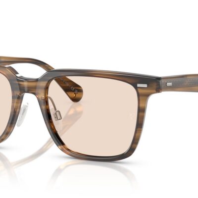 Oliver Peoples MR. FEDERER II OV 5592S Olive Green Smoke/Sable Effect Wash To Dark Sunglasses