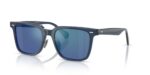 Oliver Peoples MR. FEDERER II OV 5592S Ash Blue/Marine Flash Mirror Sunglasses
