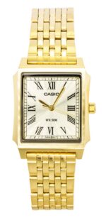 Casio Men's Stainless Steel Watch (MTP-B190G-9BV)