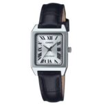 CASIO COLLECTION TANK - LEATHER, WHITE Watch