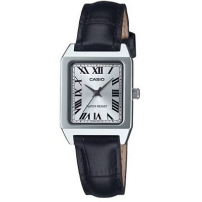 CASIO COLLECTION TANK - LEATHER, WHITE Watch