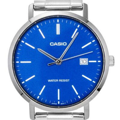 Casio Men's Stainless Steel Watch (MTP-VT05D-2E)