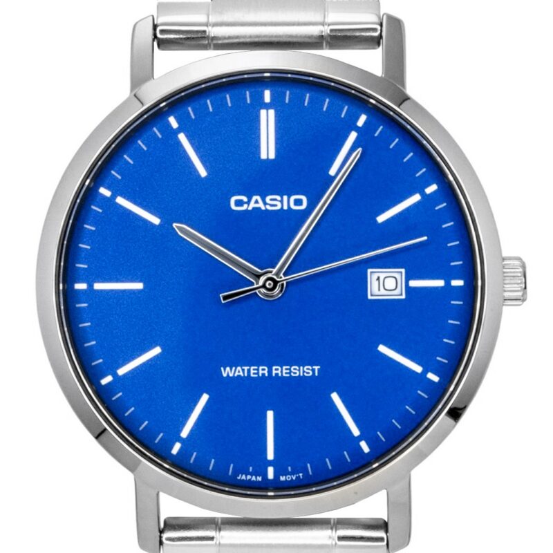 Casio Men's Stainless Steel Watch (MTP-VT05D-2E)