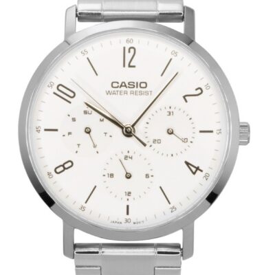 Casio Men's Stainless Steel Watch (MTP-VT06D-7B)
