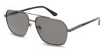 Police NEW CROSSROADS 4 SPLQ85 Dark Ruthenium/Grey Polarized Sunglasses