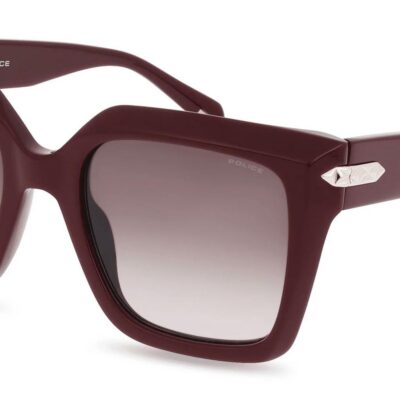Police NEW DAWN 4 SPLR26E Burgundy/Brown Shaded Sunglasses