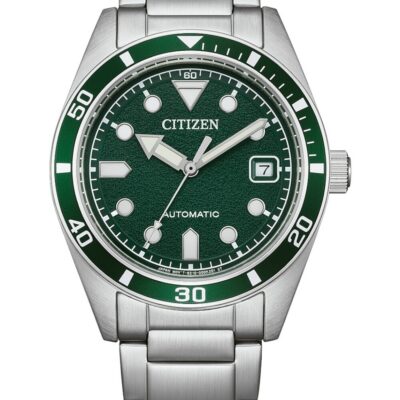 Citizen Unisex 39mm Stainless Steel Watch (NJ0220-52X)