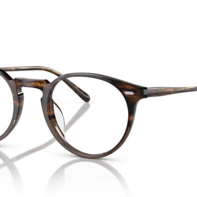 Oliver Peoples N.02 OV 5529U Sedona Red Taupe Shaded Eyeglasses