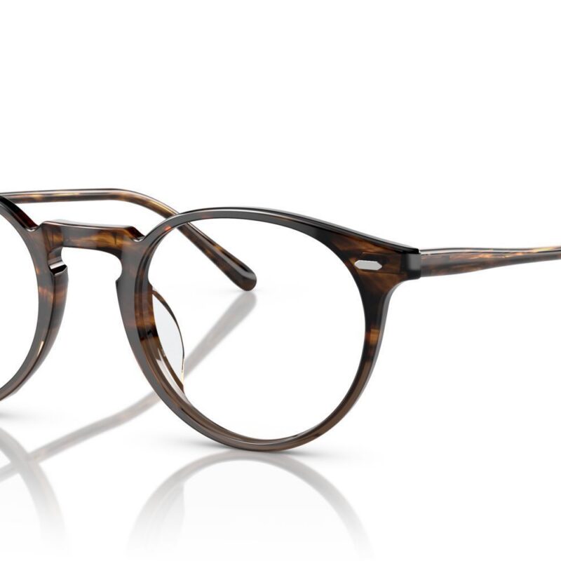 Oliver Peoples N.02 OV 5529U Sedona Red Taupe Shaded Eyeglasses