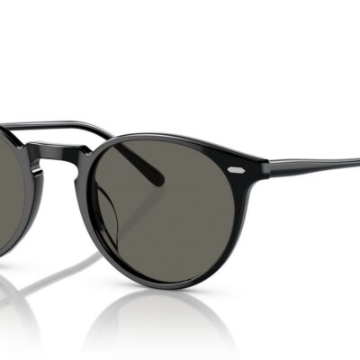 Oliver Peoples N.02 SUN OV 5529SU Black/Carbon Grey Sunglasses