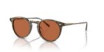 Oliver Peoples N.02 SUN OV 5529SU Olive Green/Persimmon Sunglasses