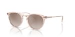 Oliver Peoples N.02 SUN OV 5529SU Blossom Flower/Tuscan Brown Shaded Sunglasses