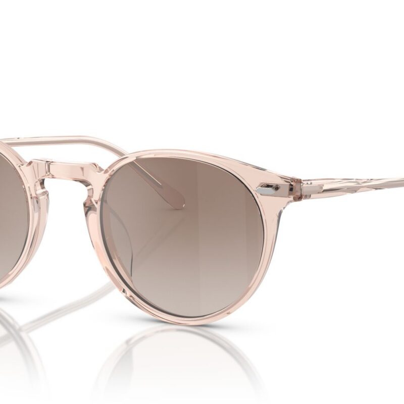Oliver Peoples N.02 SUN OV 5529SU Blossom Flower/Tuscan Brown Shaded Sunglasses