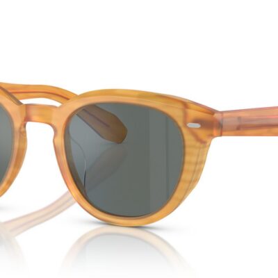 Oliver Peoples N.05 SUN OV 5547SU Semi Matte Goldwood/Royal Blue Sunglasses