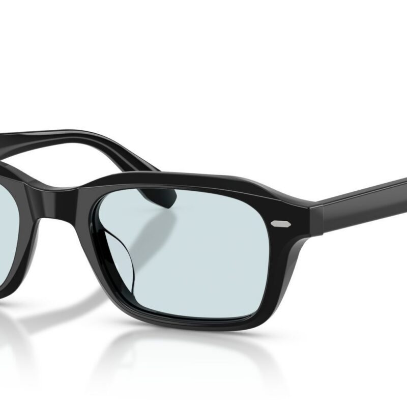 Oliver Peoples Men's N.08 SUN OV 5588SU Black/Photochromic From Sky Blue Wash To Dark Blue Sunglasses